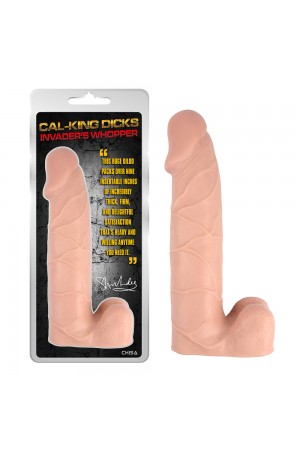Cal-King Dicks Invader's Whopper Büyük Dildo - 36.2cm Ten
